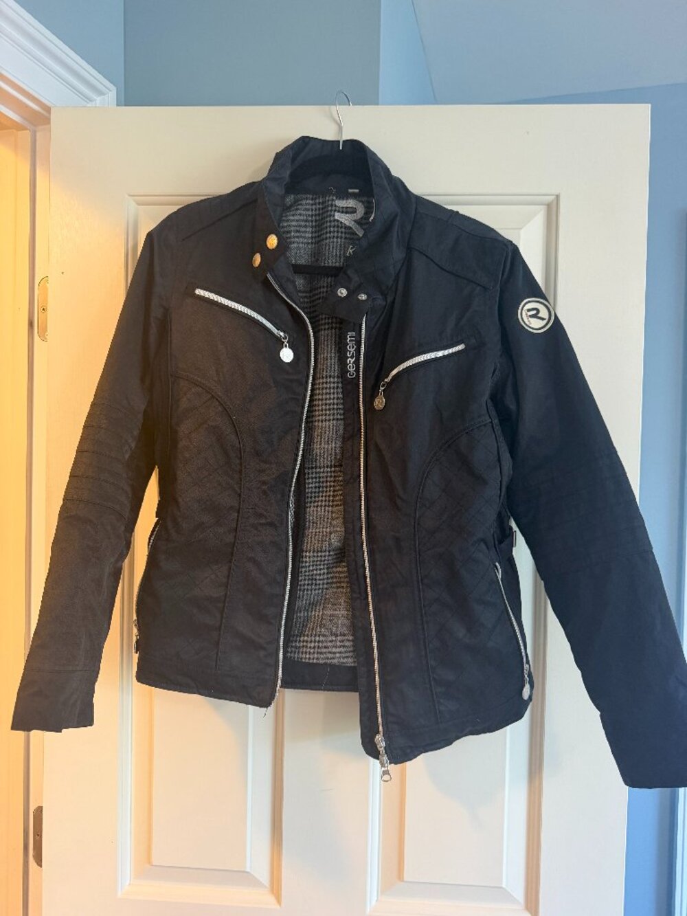 Gersemi Equestrian Biker Jacket – Black – Like New